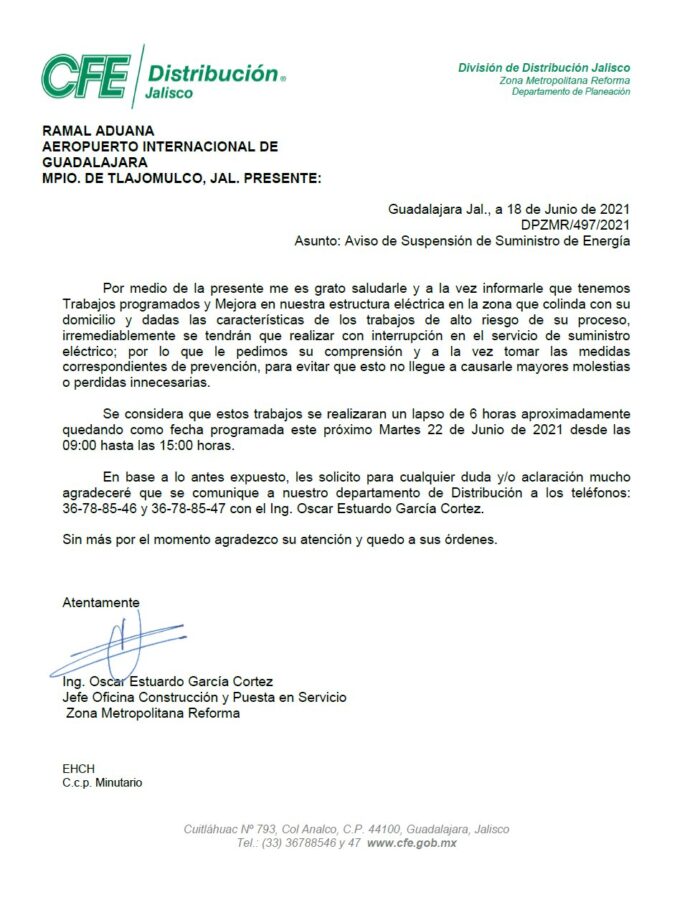Todo sobre Sucursal CFE Cuitláhuac, Guadalajara y más